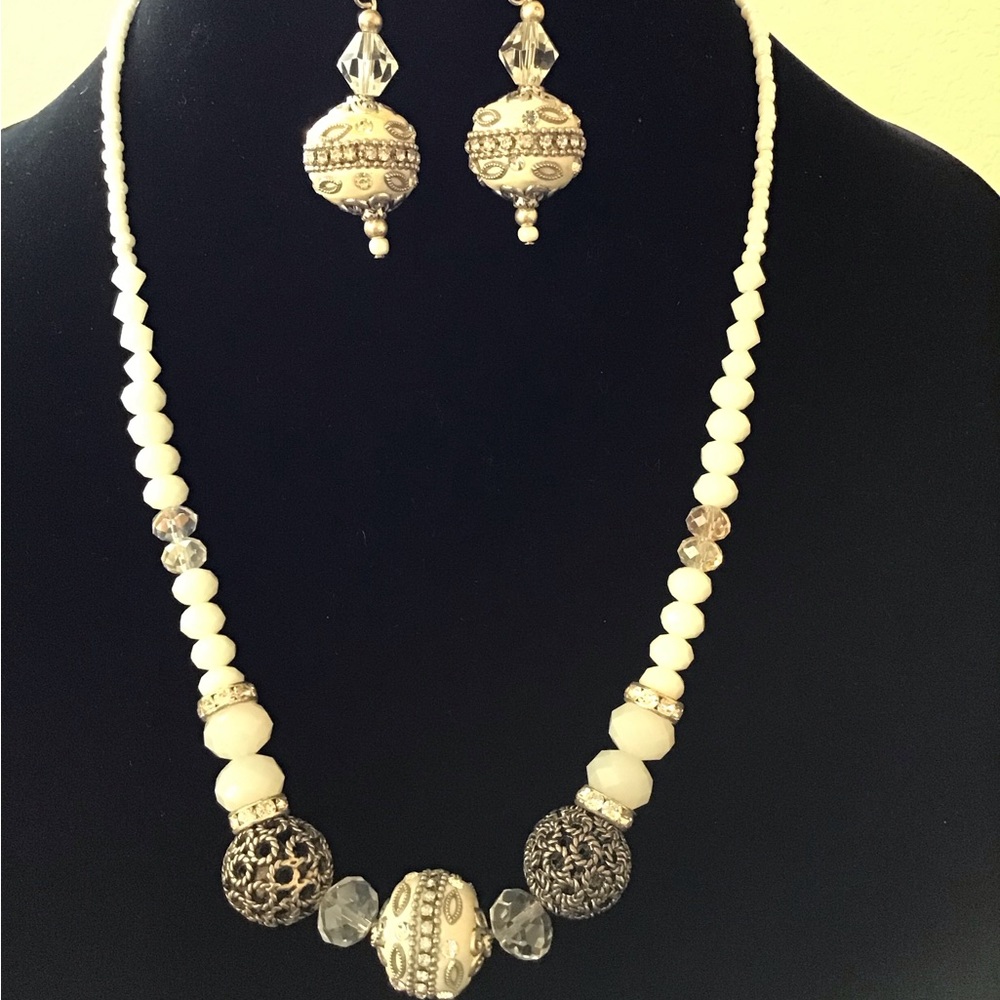 Glass Bead Necklace